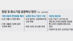 개인사업자 연대보증 폐지… 무소득 中企人도 채무 유예