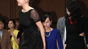 [SD포토스토리] ‘선녀가…’ 여배우들, 가릴 것이 필요한 듯 일사분란