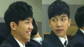 이승기, 은행 직찍 ‘수트간지’ 광고찍는 줄…