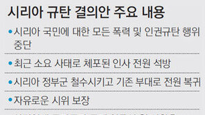 러-中 또 막았지만… 유엔총회, 시리아 결의안 통과