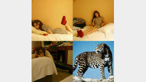 효민-은정, 침대서 뽀얀 각선미…‘신혼부부 놀이’