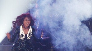 [SD포토] 카라 한승연, 연기에 깜짝?