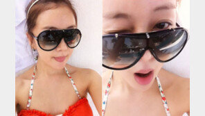 백보람, 한겨울에 강렬 비키니 ‘아찔 쇄골’