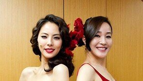 박지윤-엄지원 ‘레드 드레스’ 미모 대결