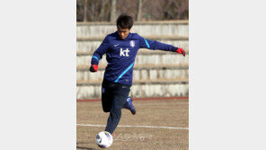 이동국, 몸짓 표정 여유만만…“축구를 즐긴다”