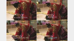 ‘해품달’ 김민서 “김수현 날 눕히더니 옷고름 풀더라”