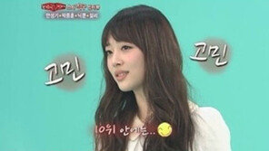 설리, 걸그룹 외모 서열묻자 “내 순위는…”