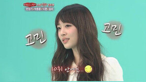 설리, 외모 자신감 넘쳐… “걸그룹 10위 안에 든다”