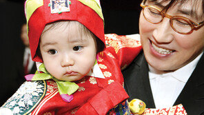 이영애네 쌍둥이 벌써 돌 “엄마와 싱크로율 100%!”