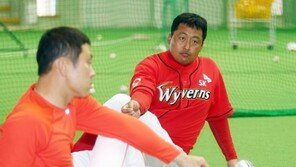 [포토] 조인성 ‘이제는 SK 안방마님’