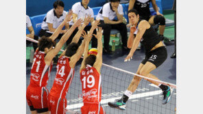 권영민 분위기 반전…현대캐피탈 V