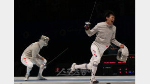 [KISS to 런던] 구본길, 초광속 칼끝…스물셋 검객, 런던을 겨누다