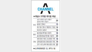 [부산/경남]채널A 지역별 케이블 채널 