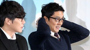 [SD포토] 김승우 ‘기자들 앞에 서니 긴장 되네요~’