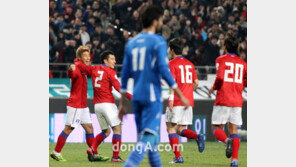 [SD포토] ‘두 번째 골’ 이근호, 함박웃음 연발