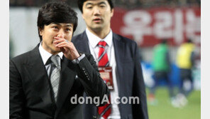 [SD포토] 안정환, 은퇴식서 눈물 ‘울어도 멋져!’