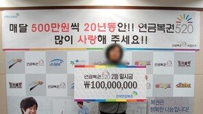 연금복권520 제34회 차 2등, 2명 모두 한 판매점에서 나와