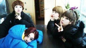 나인뮤지스, 휴게소서 배고픔에 눈물 ‘여신들의 점심식사’