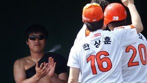 한화에 노히트노런 참패…선동열 이글이글