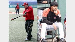 삼진 당한 이범호 “찬호 형, 10년은 더 뛰겠어!”