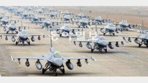 “유사시 최단시간 최대무장 출격”… 한미 F-16기 60대 첫 연합훈련