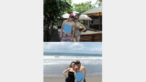 유하나, 신혼여행 사진 공개 “남편 배는 혼자 보려고?”