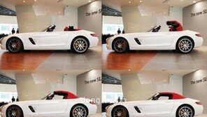 [포토] 벤츠, SLS AMG 로드스터 “11초 만에”