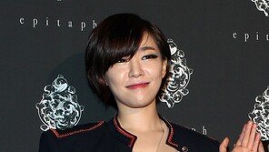 [포토] 브아걸 가인, 가슴에… ‘얼룩 굴욕’