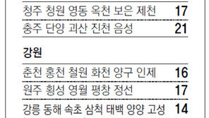 [강원][대전/충남][충북]채널A 지역별 케이블 채널