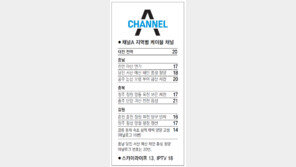 [강원][대전/충남][충북]채널A 지역별 케이블 채널 