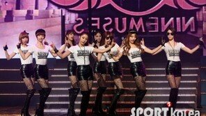 [포토] ‘장신돌’ 나인뮤지스의 섹시한 공연