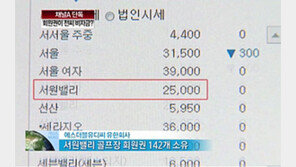 [뉴스A]단독/골프장 회원권이 전두환 비자금?