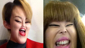 브아걸 엽기사진, ‘깜짝이야! 도대체 누가 누구야?’