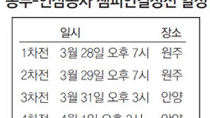 [프로농구]정규시즌 1, 2위 제대로 붙었다