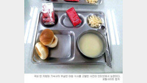 “헉 이게 다야“…한 지방대 기숙사 아침식사
