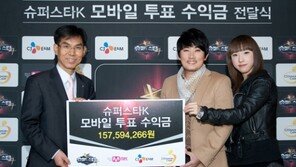 [연예 뉴스 스테이션] 엠넷 ‘슈스케3’ ARS수익금 1억6천 기부