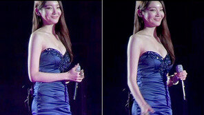 ‘반전 몸매’ 강민경, 의상도 작아지는 ‘놀라운 볼륨감’