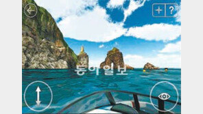 독도가 생각날땐… 다함께 ‘풍덩’