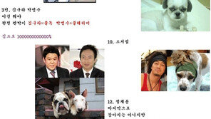 ‘연예인 닮은 개’ 김구라, 박명수, 김현중 싱크로율 100%