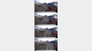 [영상] 난폭택시, 女운전자에게 위협 추돌 ‘경악’