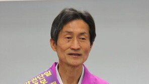 강기갑 후보 수염 깎고 도포 벗고…왜?