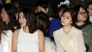 [포토] 이혜영-백진희, 떨어진 자리만큼 ‘어색한 기운’