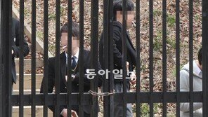 어느 고등학교의 점심시간 풍경