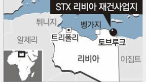 [단독]STX, 리비아 재건사업 한국기업 첫 진출