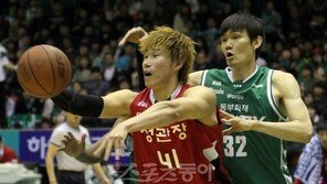 [포토] MVP 오세근, ‘이 공은 이제 내꺼야’