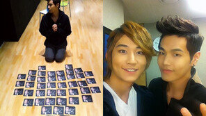 ‘컴백’ 나윤권, 무릎 꿇고 하트 뿅뿅! 얼마나 기뻤으면…