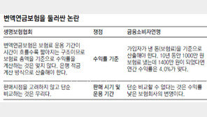 변액연금보험 논란 누구 말이 맞나