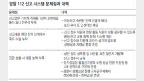 수원 20대女 피살 감찰결과 “신고접수-탐문-지휘… 112 총체적 부실”