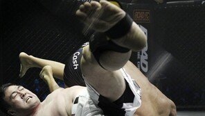 [SD포토] 이만기 vs 김동현, 격한 몸싸움