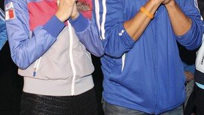 [SD포토] 서효명-김동성, 나란히 기도